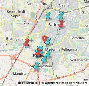 Mappa Via Urbino, 35142 Padova PD, Italia (1.63083)