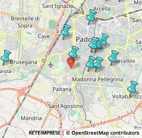 Mappa Via Urbino, 35142 Padova PD, Italia (2.30077)