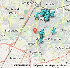 Mappa Via Urbino, 35142 Padova PD, Italia (1.7805)