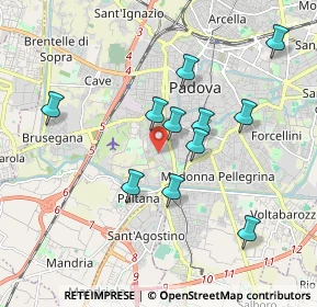 Mappa Via Urbino, 35142 Padova PD, Italia (1.71091)
