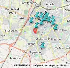 Mappa Via Urbino, 35142 Padova PD, Italia (1.67875)