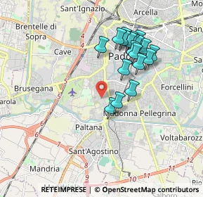Mappa Via Urbino, 35142 Padova PD, Italia (1.69947)