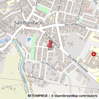 Mappa Via Bassano del Grappa, 1, 37047 San Bonifacio, Verona (Veneto)