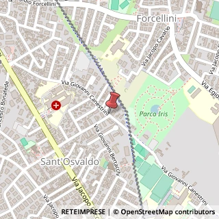 Mappa Via Giovanni Canestrini, 79, 35127 Padova PD, Italia, 35127 Padova, Padova (Veneto)