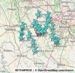 Mappa Via G. Ungaretti, 20081 Abbiategrasso MI, Italia (10.5285)