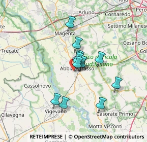 Mappa Via G. Ungaretti, 20081 Abbiategrasso MI, Italia (4.70923)