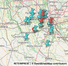 Mappa Via G.Pascoli, 20071 Vermezzo MI, Italia (12.4045)