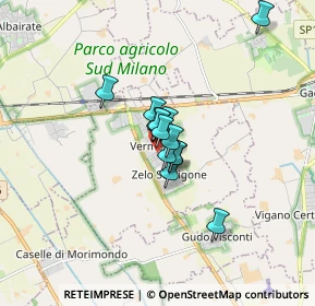 Mappa Via G.Pascoli, 20071 Vermezzo MI, Italia (1.953)