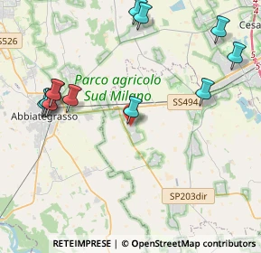 Mappa Via G.Pascoli, 20071 Vermezzo MI, Italia (4.91417)