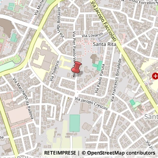 Mappa Via Pier Paolo Vergerio, 56, 35126 Padova, Padova (Veneto)