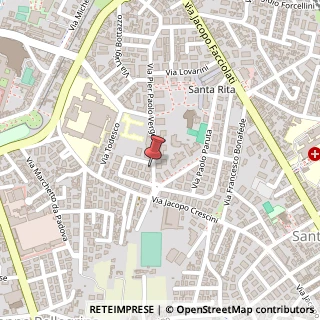 Mappa Via Pier Paolo Vergerio, 58, 35126 Padova, Padova (Veneto)