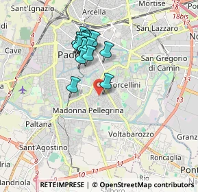 Mappa 35126 Padova PD, Italia (1.594)