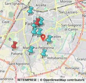 Mappa 35126 Padova PD, Italia (1.50364)