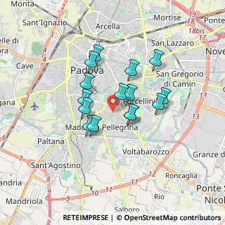 Mappa 35126 Padova PD, Italia (1.292)