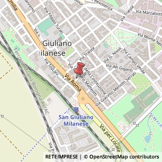 Mappa Via rizzi 12, 20077 San Giuliano Milanese, Milano (Lombardia)