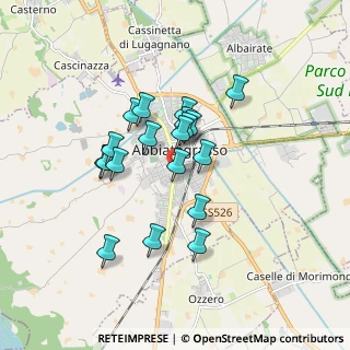 Mappa Via Amatore Sciesa, 20081 Abbiategrasso MI, Italia (1.39)