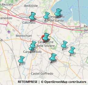 Mappa Via Martiri di Belfiore, 46043 Castiglione delle Stiviere MN, Italia (7.18214)