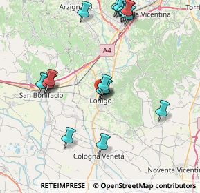 Mappa Via C, 36045 Lonigo VI, Italia (8.724)