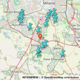 Mappa Via della Pace, 20089 Rozzano MI, Italia (4.31471)