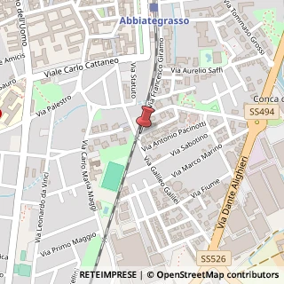 Mappa Via Enrico Fermi,  1, 20080 Abbiategrasso, Milano (Lombardia)