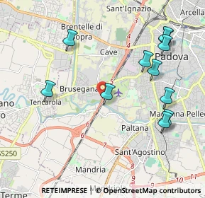 Mappa Corso Australia, 35143 Padova PD, Italia (2.23636)