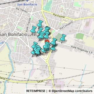 Mappa Via Circonvallazione, 37047 San Bonifacio VR, Italia (0.24074)