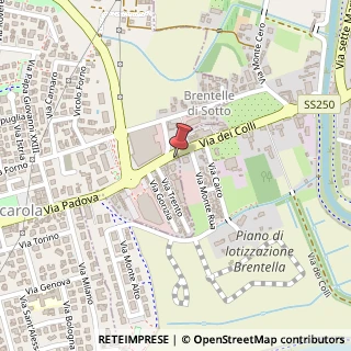 Mappa Via Padova, 102, 35030 Selvazzano Dentro, Padova (Veneto)