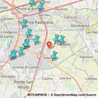 Mappa Via Zago, 35020 Villatora PD, Italia (2.32846)