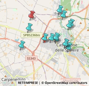 Mappa Via Luigi Galvani, 46043 Castiglione delle Stiviere MN, Italia (1.75)