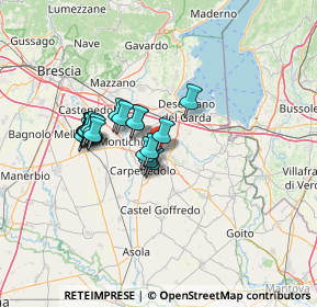 Mappa Via Toscanini, 46043 Castiglione delle Stiviere MN, Italia (10.04684)