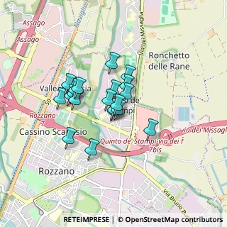 Mappa Via Ticino, 20089 Rozzano MI, Italia (0.5925)