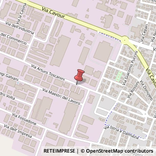 Mappa Via Arturo Toscanini, 570, 46043 Castiglione delle Stiviere, Mantova (Lombardia)