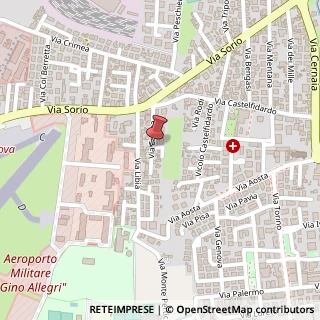 Mappa Via Eritrea,  20, 35141 Padova, Padova (Veneto)