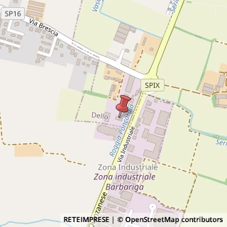 Mappa SP9, 10, 25020 Dello, Brescia (Lombardia)