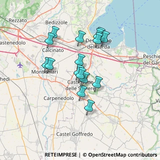 Mappa Via L. Canonica, 46043 Castiglione delle Stiviere MN, Italia (6.055)