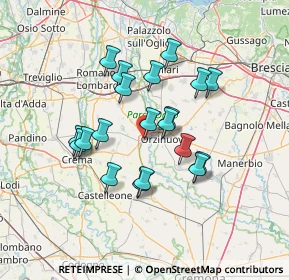 Mappa Via de Baris, 26029 Soncino CR, Italia (11.7065)