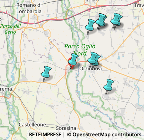 Mappa Via de Baris, 26029 Soncino CR, Italia (8.01182)