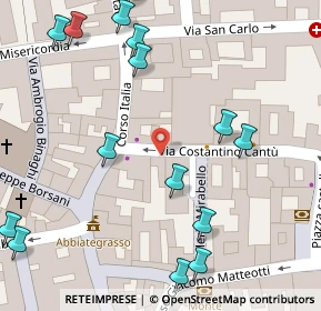 Mappa Via Costantino Cantù, 20081 Abbiategrasso MI, Italia (0.103)