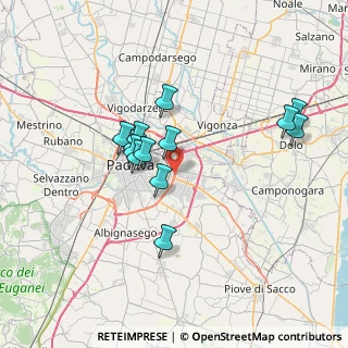 Mappa Via Uruguay, 35127 Padova PD, Italia (6.22)