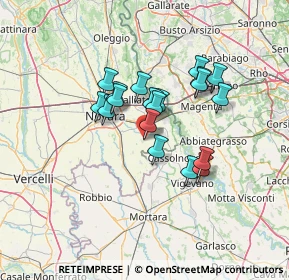 Mappa Via G. Ungaretti, 28060 Sozzago NO, Italia (10.38632)