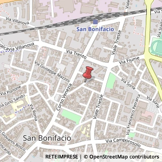 Mappa Via Ospedale, 37, 37047 San Bonifacio, Verona (Veneto)