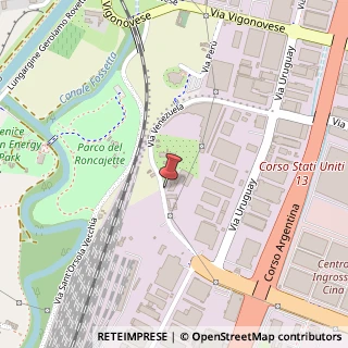 Mappa Via Venezuela, 15/a, 35127 Padova, Padova (Veneto)