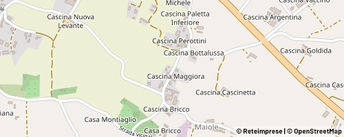 Mappa Cavaglià