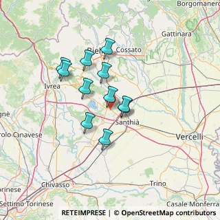 Mappa Via Cascina Maggiora, 13881 Cavaglià BI, Italia (10.72455)