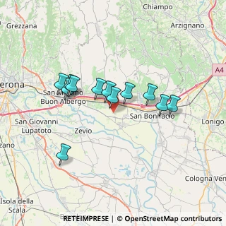 Mappa SP 38b, 37042 Caldiero VR, Italia (5.92583)