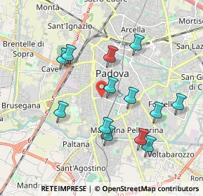 Mappa Via Paoli, 35122 Padova PD, Italia (1.85231)