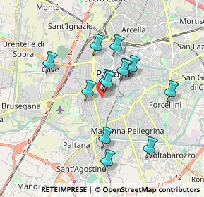 Mappa Via Paoli, 35122 Padova PD, Italia (1.54231)