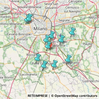 Mappa Via Enrico Berlinguer, 20097 San Donato Milanese MI, Italia (6.54182)