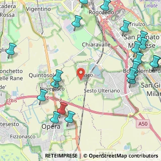 Mappa Via Enrico Berlinguer, 20097 San Donato Milanese MI, Italia (2.982)