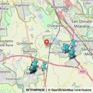 Mappa Via Enrico Berlinguer, 20097 San Donato Milanese MI, Italia (2.4905)